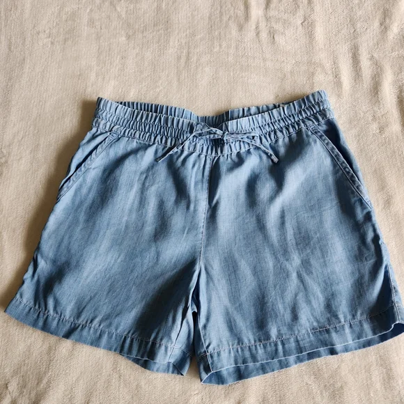 Tommy Bahama Blue Women's Beach Lunch Lounge Toney Tie Shorts S - Picture 2 of 10